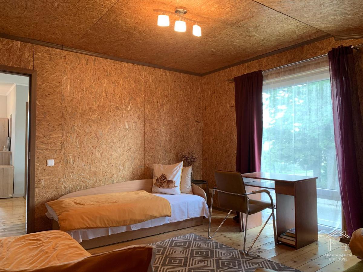 Apartamentai Birzuose, Double Bedroom And Single Bedroom Apartments Birzai Exterior photo