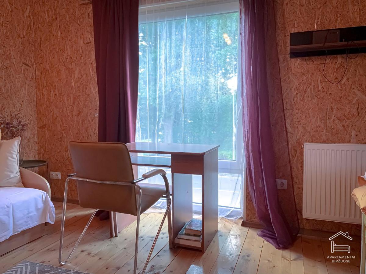 Apartamentai Birzuose, Double Bedroom And Single Bedroom Apartments Birzai Exterior photo